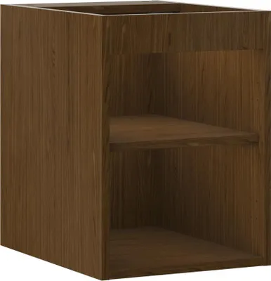Produktbild von Mexen Box-A Korpus Waschtischunterschrank 35 cm, Nussbaum - 91AX1-0350-470-1-86