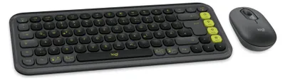 Produktbild von Logitech 920-013106, Kabellos, Bluetooth, Scherenschalter, QWERTZ, Graphit, Maus enthalten