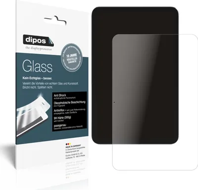 Produktbild von 2x Schutzfolie für Nokia T20 matt - Anti-Shock 9H Folie dipos Glass Kunststoffglas