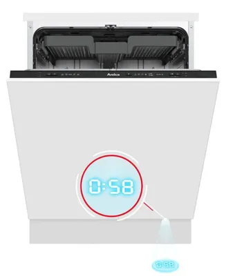 Produktbild von Amica - EGSPV 594 300 - vollintegrierbarer Geschirrspüler - 60 cm