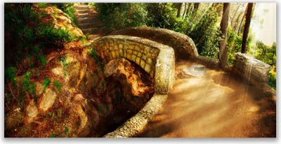 Produktbild von Tulup Leinwand-Bilder 140x70 Wandbild Canvas Kunstdruck Brücke Architektur