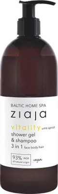 Obrázok produktu pre Sprchový gél a ampon 3v1 500ml
