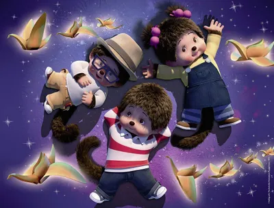Produktbild von Nathan Puzzle Monchichi - 30 Teile Kinderpuzzle