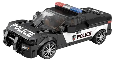 Obrázok produktu pre Reobrix 662 Sada stavebnicových dielov policajné auto, 372 dielov