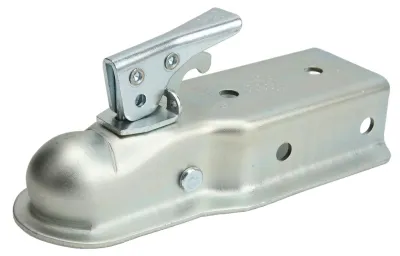 Immagine prodotto di Gancio di traino per rimorchi - Capacità di 3500 lbs per tubi quadrati da 75 mm