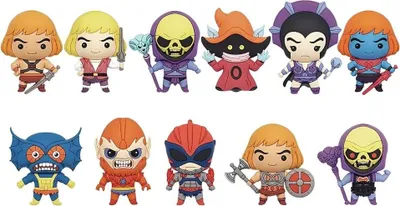 Image de Masters of the Universe 3D PVC Pendentifs pour sacs Movie Series 1 Présentoir (24)