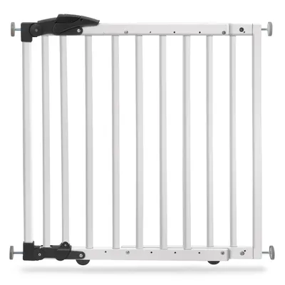 Produktbild von GEUTHER Türschutzgitter 2714 Nina 68–102 cm | Holz weiß | zum Klemmen, ohne Bohren & verstellbar