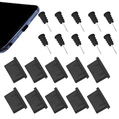 Obrázok produktu pre 10 USB-C adaptérov pre porty USB-C (na nabíjanie) a pre slúchadlá