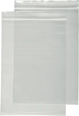 Produktbild von DULA - Druckverschlussbeutel - 80 x 120 mm - Transparent - 500 Stück - Wiederverschließbare Verpackungsbeutel