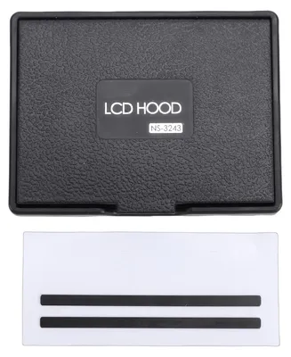 Obrázok produktu pre Slnečná clona na LCD displej fotoaparátu, vhodná pre Fujifilm, 3,2-palcová širokouhlá magnetická clona, hľadáčik, profesionálna optická slnečná clona