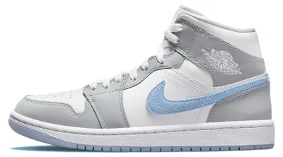 Image de Air Jordan 1 Mid Wolf Grey Aluminum - EU : 36