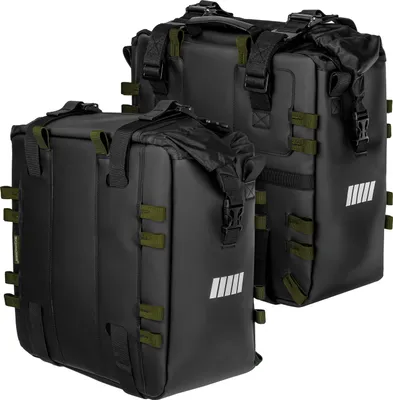 Immagine prodotto di Set di borse 2×38 L in Hypalon e Nylon impermeabile - SCHNORR SC-38 per Honda XL 750 Transalp