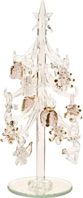 Produktbild von Villeroy & Boch Winter Collage Accessoires Glasbaum mit Ornamenten