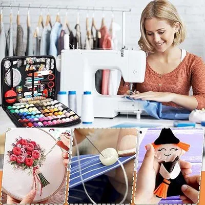 Zdjęcie produktu dla Zestaw do szycia z akcesoriami, igły