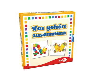 Produktbild von Noris Spiele Was gehört zusammen?; 608985662