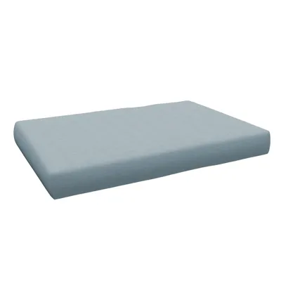 Immagine prodotto di POKAR Cuscino per pallet Cuscini per pallet sfoderabili Divano per pallet, Dimensioni: cuscino di seduta 120 x 80, Colore: Blu