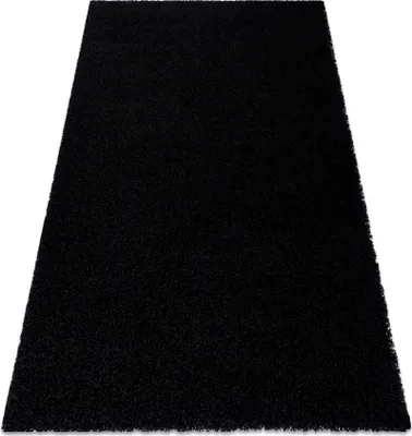 Produktbild von Teppich SOFFI shaggy 5cm schwarz Schwarz 120x170 cm
