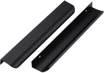 Obrázek produktu pro Černé hliníkové rukojeti, sada 10 ks, 250 mm