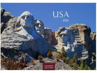 Image de Calendrier États-Unis 2027 - Calendrier mural | Calendrier photo Amérique du Nord 24 x 35 cm - Des photos époustouflantes des États-Unis, idéales comme décoration murale et idée cadeau