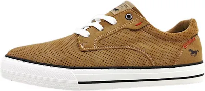 Immagine prodotto di Scarpe da uomo Mustang, modello stringato, color marrone, ideali per il tempo libero