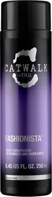 Produktbild von Tigi Fashionista Violet Conditioner, Unisex, Blond, Glanz, 250 ml, CE, Plastikflasche