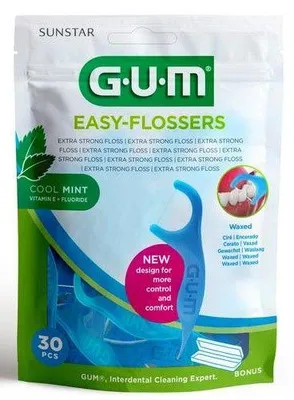 Productafbeelding van Gum Easy flossers (30 stuks)
