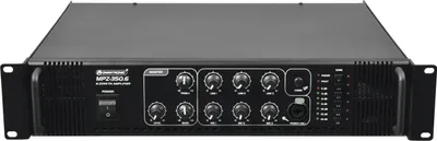 Immagine prodotto di Omnitronic 80709741 - 350 W - A/B - 0,5% - 85 dB - 80 - 16000 Hz - Klemmleistenanschluss