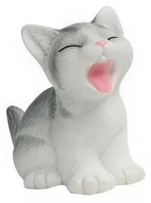 Produktbild von Mini-Katzenfiguren aus Kunstharz, niedliche realistische Katzenstatuen, Miniatur-Tierfiguren für Tortenaufsätze, Auto-Armaturenbrett-Dekoration, Mikrolandschaften, Puppenhäuser, DIY-Bastelarbeiten B