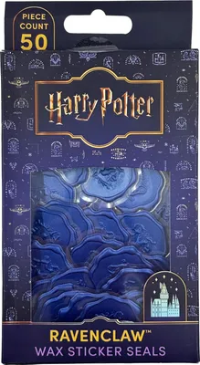 Produktbild von Ravenclaw Wax Sticker Seals Set Of 50 – Lingua: Inglese
