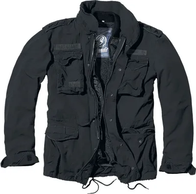 Produktbild von Build Your Brand - "M65 Giant" Jacke für Herren RW8143 (M) (Schwarz)