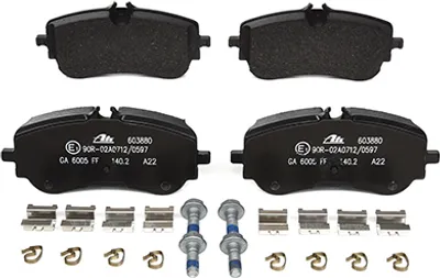 Produktbild von ATE Bremsbeläge Satz Hinten für VW Crafter Kastenwagen (SY, SX) 13.0460-3880.2