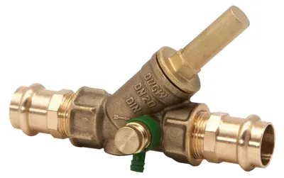 Produktbild von Schlösser Armaturen RUECKFLUSSVERHINDERER, M.ENTL. PRESSANSCHL.IG, DN20, PRESS22, DVGW