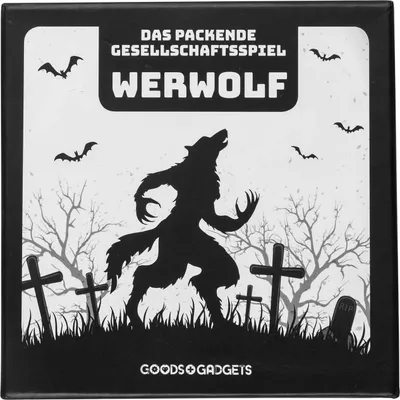 Produktbild von Werwolf Kartenspiel Deluxe Edition mit Erweiterung – Das ultimative Partyspiel & Rollenspiel Klassiker für Familie & Freunde ab 10 Jahren