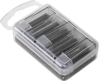 Produktbild von Aristo Zirkel Ersatzminen Etui mit 5 Dosen je 6 Minen 25mm HB