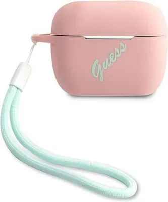 Obrázok produktu pre Guess Vintage puzdro pre Apple AirPods Pro, ružové
