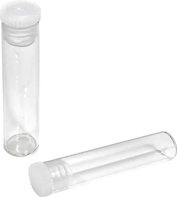 Produktbild von Flachbodengläser 50 x Ø10mm, 100 Stück Klarglas