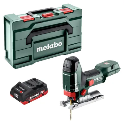 Immagine prodotto di Metabo ST 18 L 90 seghetto alternativo a batteria 18 V 90 mm + 1x batteria LiHD 4,0 Ah + metabox - senza caricabatterie