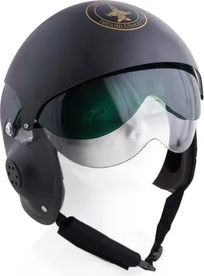 Produktbild von Pilotenhelm Helm schwarz