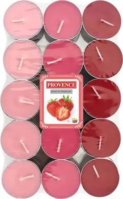 Obrázek produktu pro Svíčka Čajová Jahoda, 30Ks