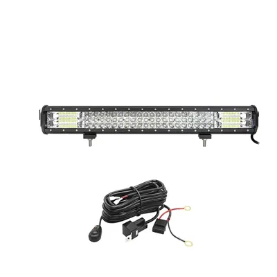 Obrázek produktu pro Pracovní světlo LED, kombinovaný paprsek, terénní, 324 W se sadou kabelů