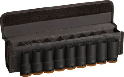 Produktbild von PRO Impact Steckschlüsselsatz Set, 3/4", tief, 9-tlg.