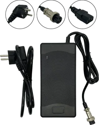 Zdjęcie produktu dla Szybka Ładowarka 54,6V 4A Zasilacz do Kugoo M4 / M4 PRO / Techlife X6 / Kamikaze