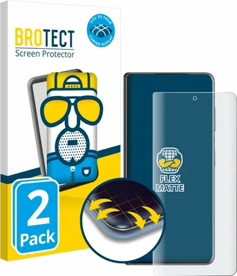 Produktbild von 2x BROTECT Fullscreen Schutzfolie für Honor Magic V3 Displayschutz Folie Fullcover Matt Entspiegelungsfolie