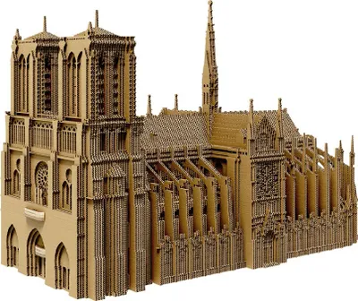 Produktbild von 3D Puzzle, NOTRE-DAME DE PARIS, Karton, 165 Teile