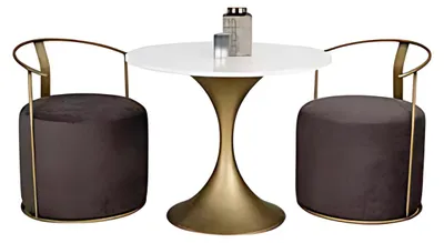 Productafbeelding van Design, restaurantinrichting, bistro, tafel, lounge, fauteuil, set van 3