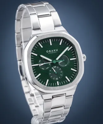 Obrázok produktu pre Strieborné hodinky Obaku Denmark V275GMCESC
