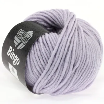 Produktbild von Lana Grossa Bingo uni, mélange (Schurwolle Merino), Farbe:161 - Blasslila