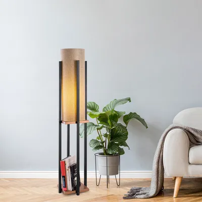 Produktbild von Opviq, 7128 - Black, Copper-US, Stehlampe, METALLKÖRPER, Schwarz, 130 x 25 x 25 cm