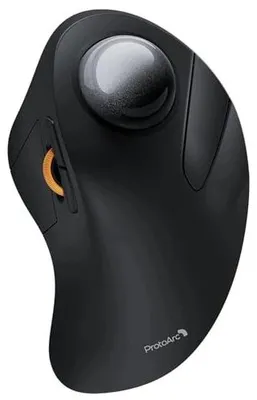 Zdjęcie produktu dla Mysz trackball bezprzewodowa ergonomiczna bluetooth USB 2 4G do pracy