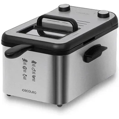 Produktbild von Cecotec CleanFry Infinity 3000, Fritteuse, 5,6 l, 0,8 kg, 3 l, 190 °C, 30 min